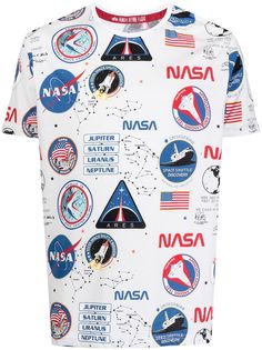 Alpha Industries футболка NASA с логотипом