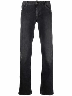 Emporio Armani джинсы кроя слим с эффектом потертости