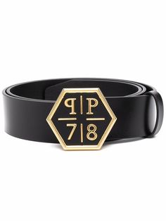 Philipp Plein ремень с пряжкой-логотипом
