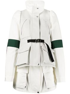 sacai куртка с поясом