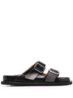 Jil Sander сандалии с пряжками