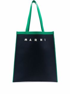 Marni сумка-тоут с логотипом