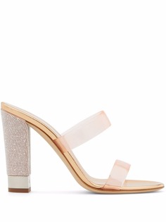 Giuseppe Zanotti босоножки Aurelia на блочном каблуке