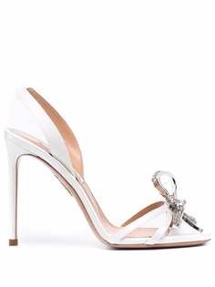 Aquazzura босоножки с бантом