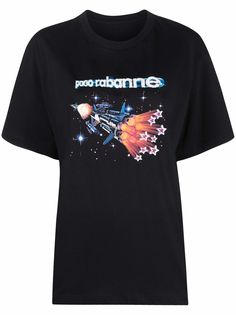 Paco Rabanne футболка с принтом