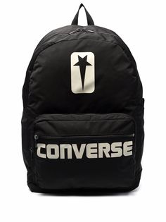 Rick Owens DRKSHDW Converse x DRKSHDW DRKSTAR Black Backpack