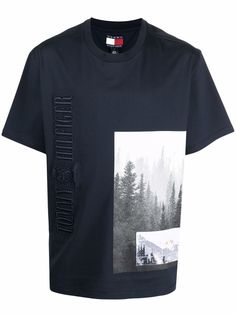 Tommy Hilfiger футболка с фотопринтом