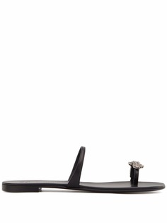 Giuseppe Zanotti сандалии Ring Alligator