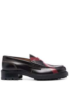 college лоферы в двух тонах