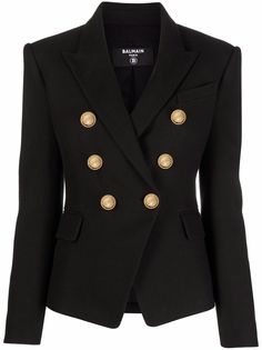 Balmain двубортный блейзер