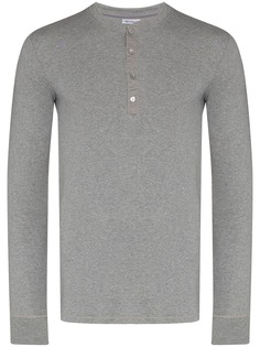 Schiesser футболка Henley с длинными рукавами