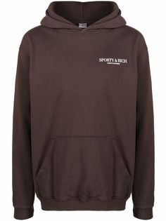 Sporty & Rich худи с логотипом