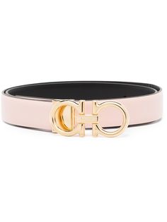 Salvatore Ferragamo двусторонний ремень Gancini