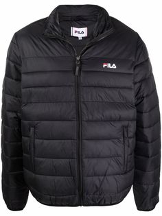 Fila пуховик с логотипом