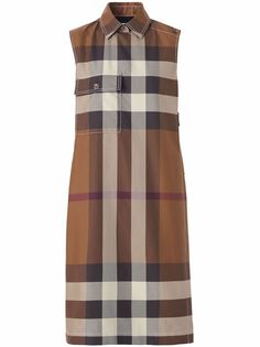 Burberry платье в клетку Vintage Check