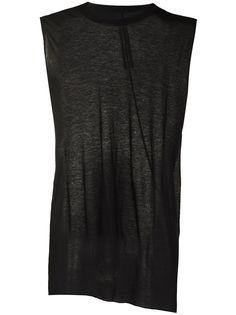 Rick Owens футболка без рукавов
