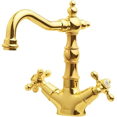 Смеситель для умывальника Boheme Tradizionale Oro золотой 15,2х21х20,9 см