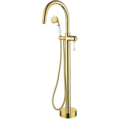 Смеситель для ванны Boheme Imperiale Imperiale золотой 22,2х35,4х104,9 см