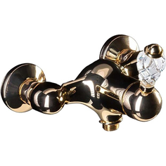 Смеситель для душа Boheme Crystal золотой 21,3х17,2х15,1 см