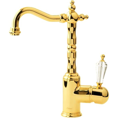 Смеситель для раковины Boheme Imperiale Presente золотой 19,5х21х30,2 см