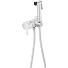 Смеситель гигиенический для биде Boheme Uno белый 8,7х10х19 см