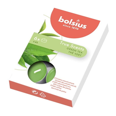 Свечи чайные Bolsius True Scents зеленый чай 6 шт