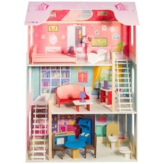 PAREMO кукольный домик "Вдохновение" PD315, розовый