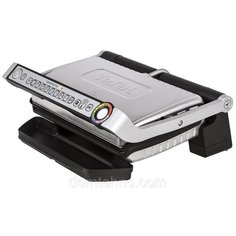 Гриль Tefal Optigrill+ XL GC722D34, стальной