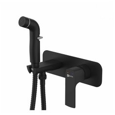 Смеситель Lemark Ursus LM7220BL с гигиеническим душем, встраиваемый