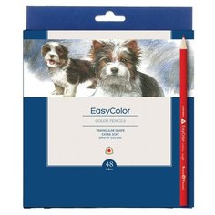 Карандаши цветные "EASYCOLOR", 48 цветов Bruno Visconti