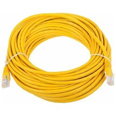 Патч- корд литой AOPEN UTP кат.5е, желтый, 15 м.
