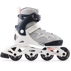 Ролики детские FIT 3 раздвижные серые OXELO Х Декатлон EU35/38 Decathlon