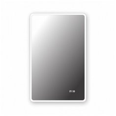 Зеркало Teymi Aina 50х80, LED подсветка, часы