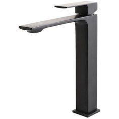 Смеситель для раковины Orange Lutz черный M04-121b