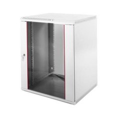 ЦМО Шкаф настенный разборный 15U ЦМО ШРН-Э-15.650 600х650mm дверь стекло серый