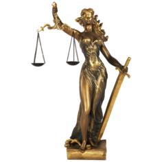 Статуэтка Фемида 3 Бронза Bogacho