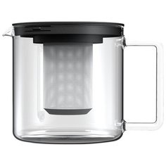 Simax Заварочный чайник Simax Exclusive From 3260/MET 1.3 л, прозрачный