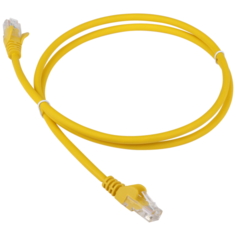 Патч-корд Lanmaster LAN-PC45 RJ-45 (m) - RJ-45 (m) CAT6 U/UTP, 1 шт., желтый, 5 м