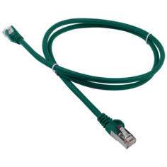 Патч-корд Lanmaster LAN-PC45 RJ-45 (m) - RJ-45 (m) CAT5e F/UTP, 1 шт., зеленый, 3 м