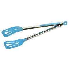 Щипцы кухонные Skiico Kitchenware 30 см / Щипцы металлические универсальные Голубые