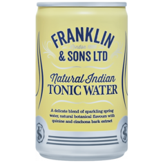 Тоник Franklin & Sons Natural Indian Tonic Water, 24 шт по 150 мл, Великобритания