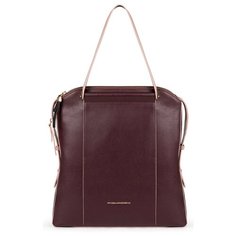 Сумка женская Piquadro Circle бордовый/бежевый, кожа натуральная (bd5389w92/bobe)