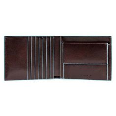 Кошелек мужской Piquadro Blue Square коричневый, кожа натуральная (pu1239b2r/mo)