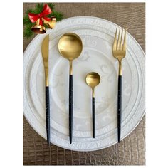 Homy Mood / Набор столовых приборов /Столовые приборы/ Столовые приборы набор/ Столовые приборы в футляре