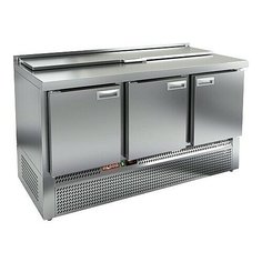 Стол для салатов HICOLD SLE2-111GN (1/6) с крышкой