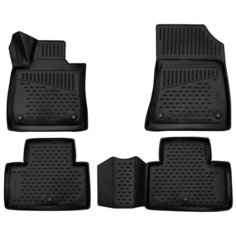 Комплект ковриков салона ELEMENT 3D7620210k для Infiniti EX, Infiniti QX50 4 шт. черный