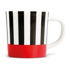 Чашка для эспрессо с блюдцем Black stripes Remember