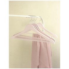 Плечики для одежды / Вешалка- плечики / Вешалка для одежды /Вешалка- плечики с нескользящим прорезиненным покрытием, набор из 5 штук, 44см / Вешалки с перекладиной Homy Mood