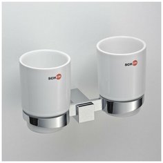 Стакан керамика двойной к стене (264C) Schein