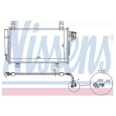 NISSENS 940326 Радиатор кондиционера